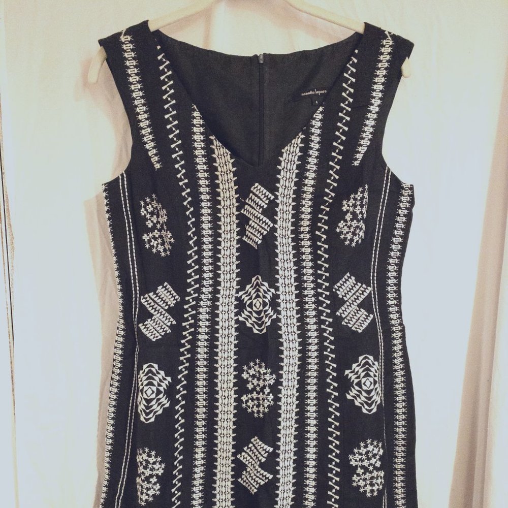 Nanette Lepore Embroidered Mini Dress